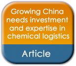 Growing China needs investment expertise in chemical